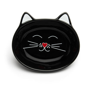 Park Life Designs - Oscar Cat Dish - Black - ShopFawU